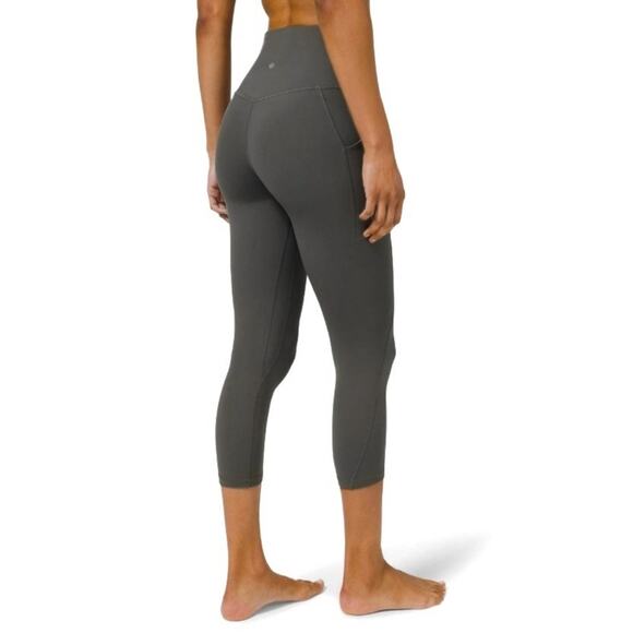 Lululemon Women’s Align High-Rise Crop with Pockets 23" Size 4 - Picture 2 of 13